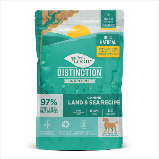 Nature's Logic Distinction Dog Food Grain Free Land & Sea Recipe