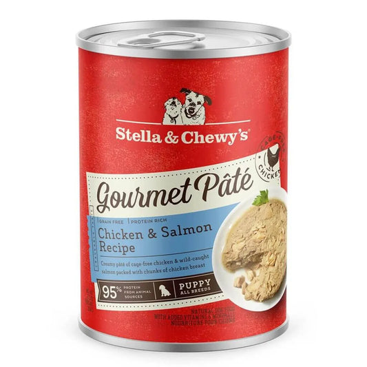 Stella & Chewy's Gourmet Pate Puppy Chicken & Salmon 12.5oz