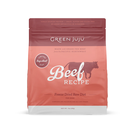 Green Juju Freeze Dried Raw Beef 14oz