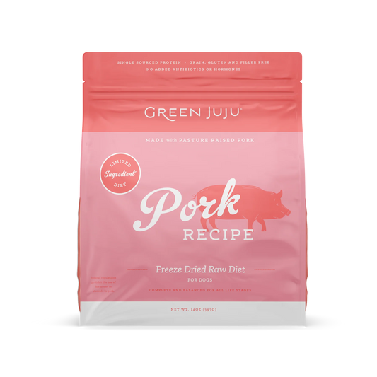 Green Juju Freeze Dried Raw Pork 14oz