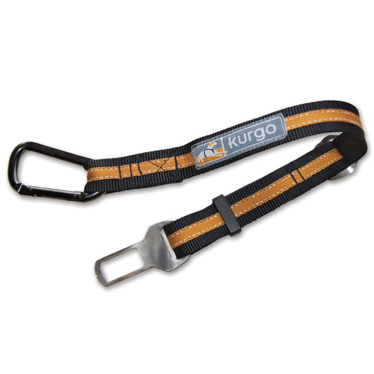 Kurgo Seatbelt Tether Orange