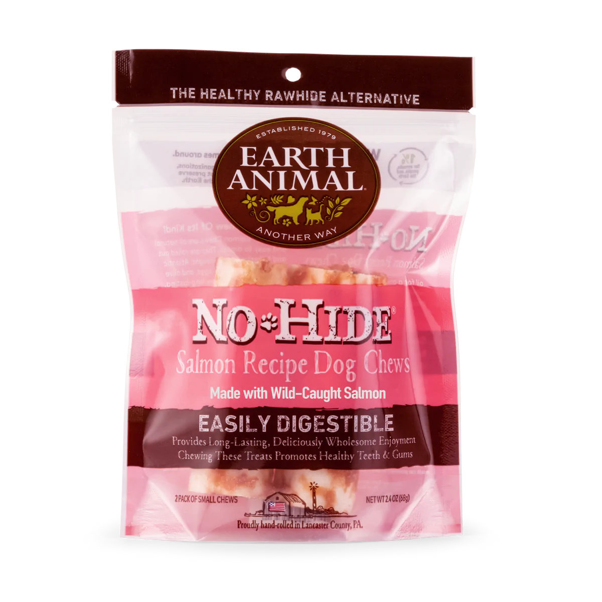 Earth Animal No-Hide Salmon Chews