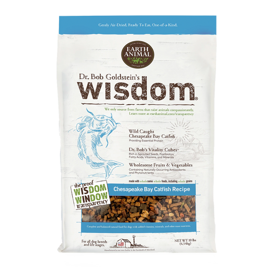 Earth Animal Wisdom Catfish Dog Food 1lb