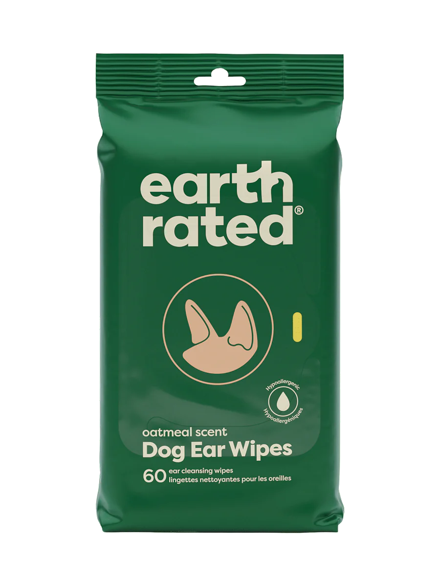 Earth Rated Dog Ear Wipes 60ct