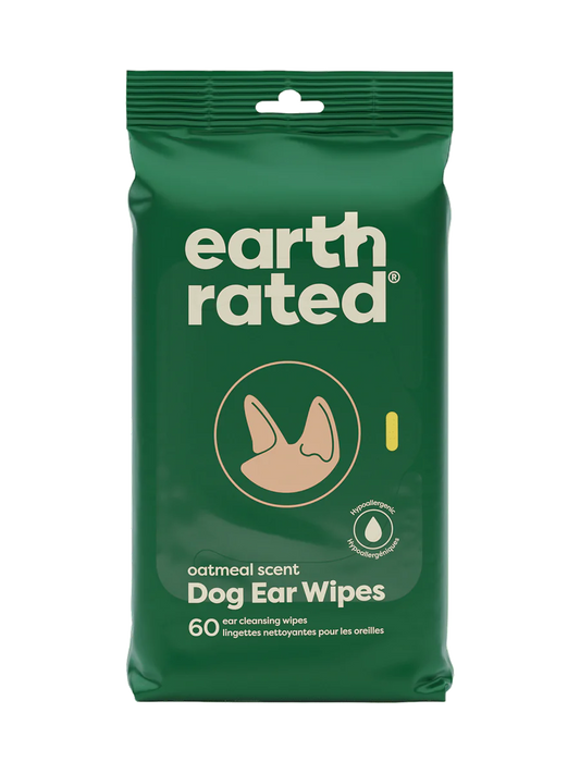 Earth Rated Dog Ear Wipes 60ct