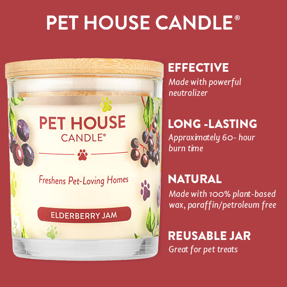 Pet House Elderberry Jam Candle 9oz