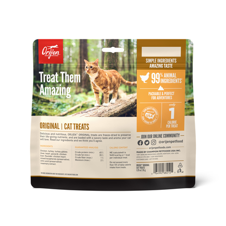 Orijen Original Cat Treats 1.25oz