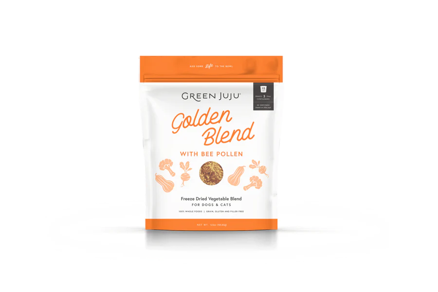 Green JuJu Freeze Dried Golden Blend with Bee Pollen