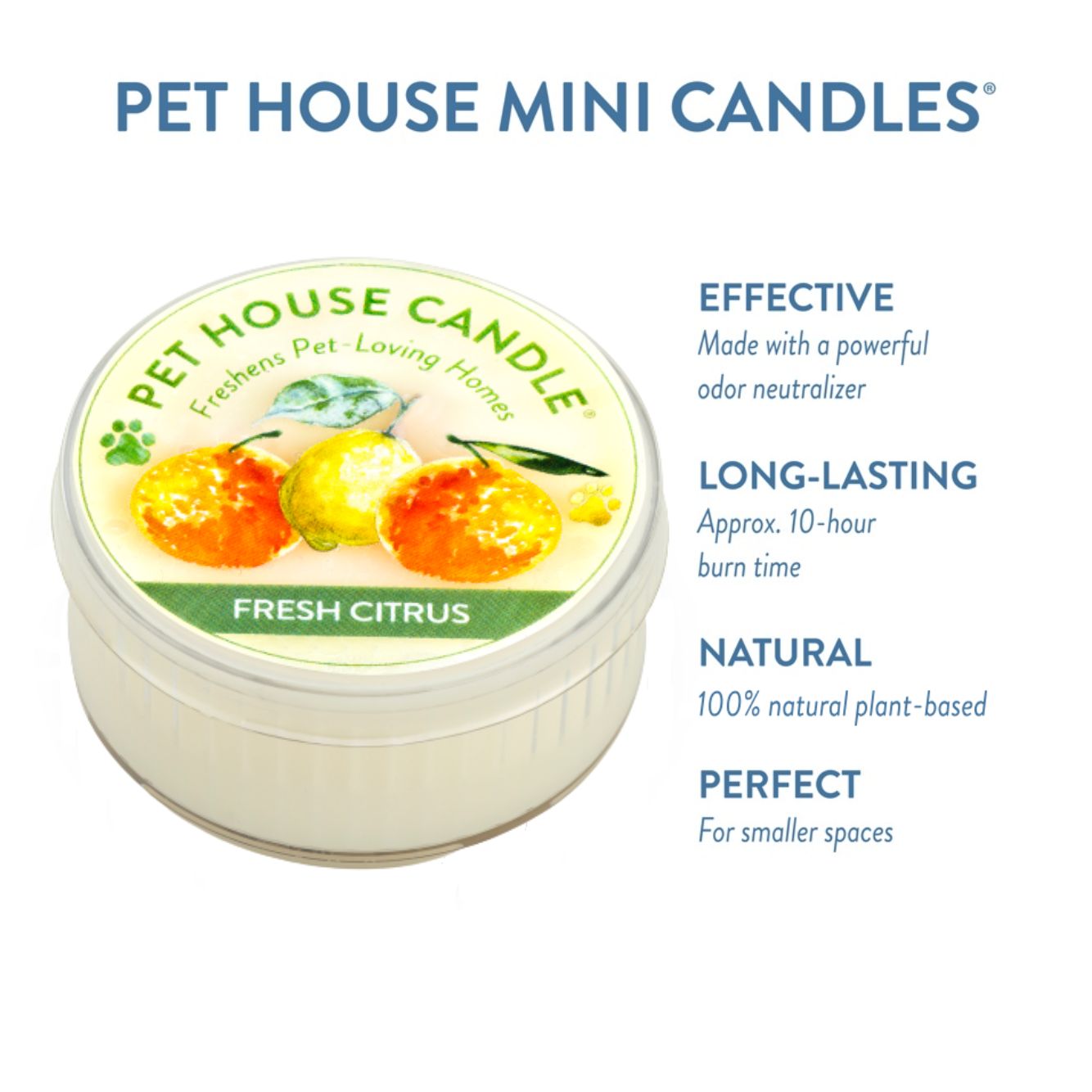 Pet House Fresh Citrus Candle