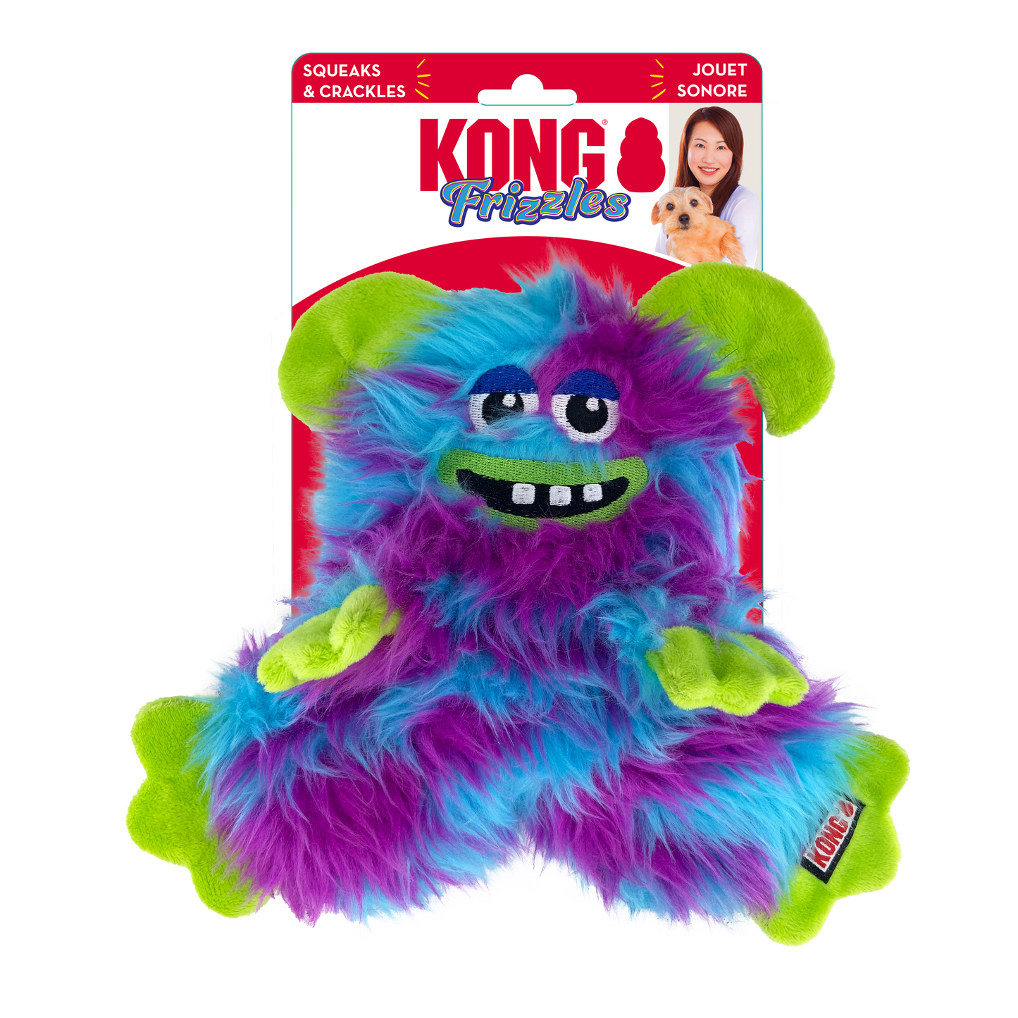 Kong Frizzles Razzle Medium