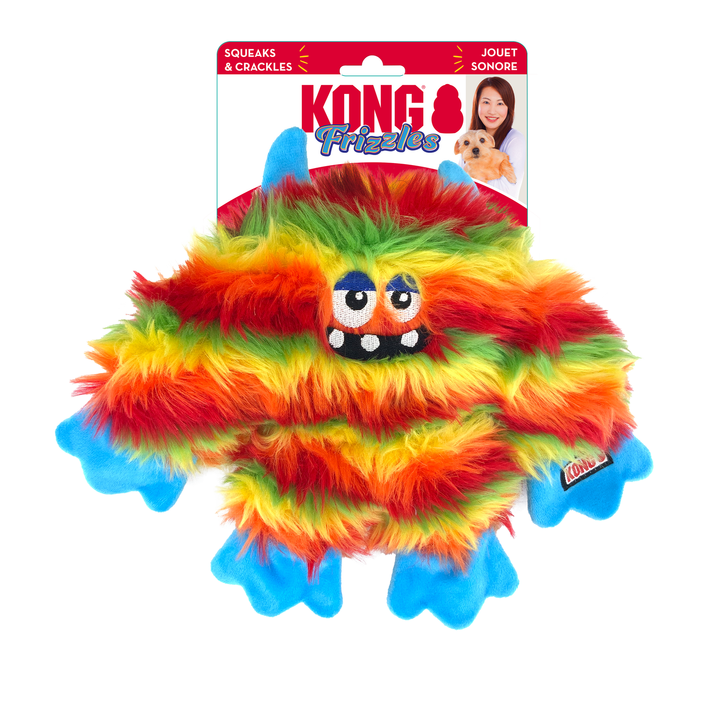 Kong Frizzles Zazzle Medium