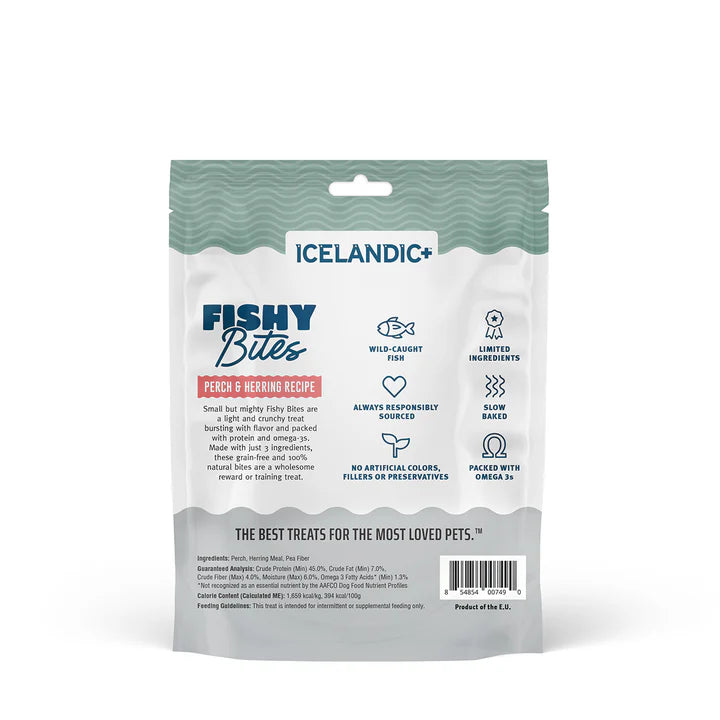 Icelandic Fishy Bites Treats for Dogs 2oz