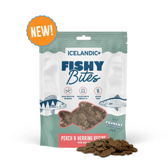 Icelandic Fishy Bites Treats for Dogs 2oz