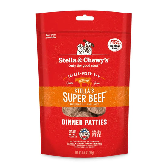 Stella & Chewy's Freeze Dried Raw Stella's Super Beef Dinner Patties