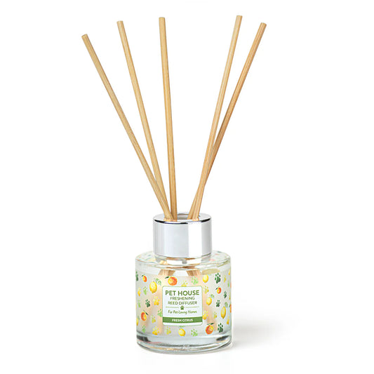 Pet House Freshening Reed Diffuser Fresh Citrus