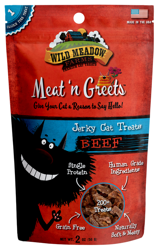 Wild Meadow Farms Meat'n Greets Beef 2 oz