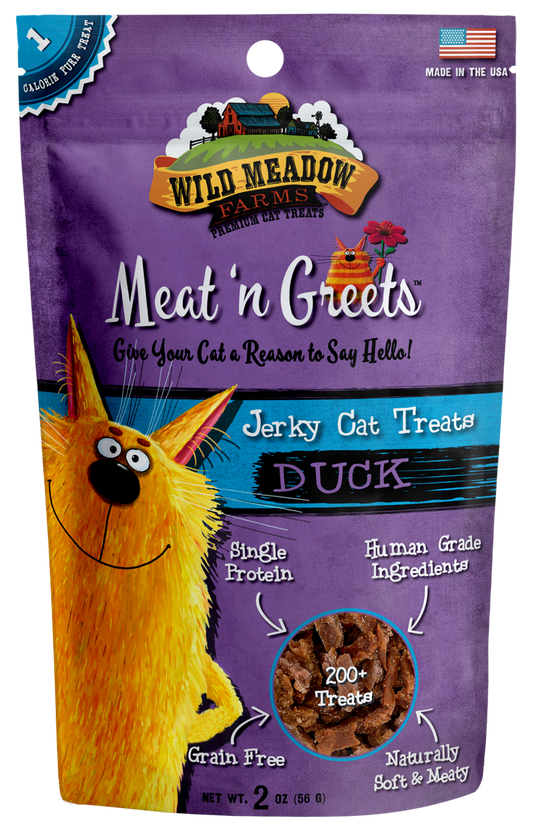 Wild Meadow Farms Meat'n Greets Duck 2oz