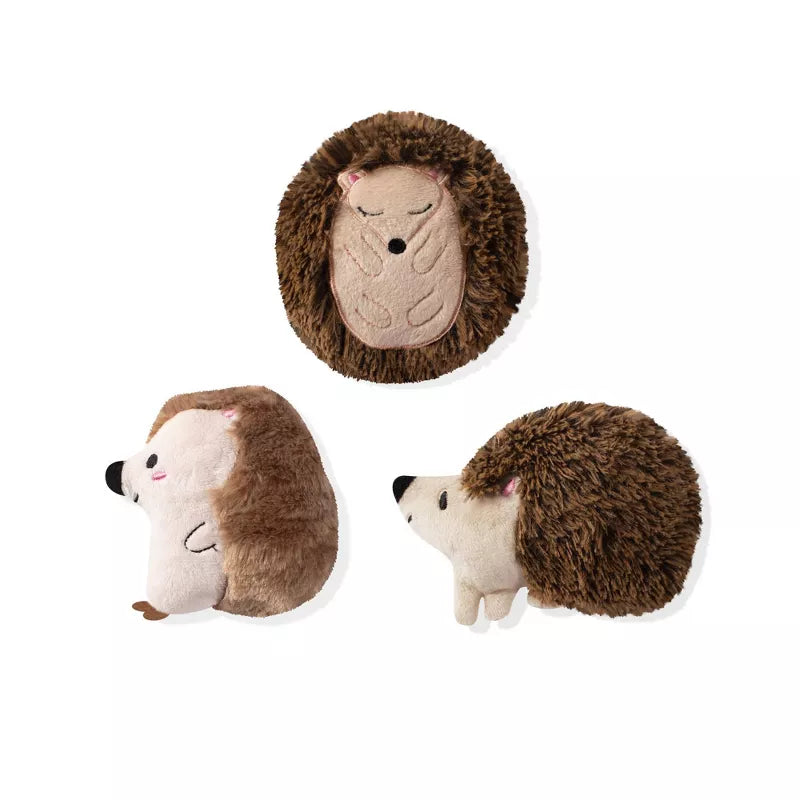 Fringe Studio Hedgehog Small Dog Toy 3 Pack