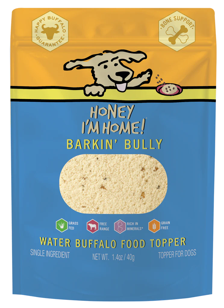 Honey I'm Home Barkin' Bully Meal Topper 1.41oz