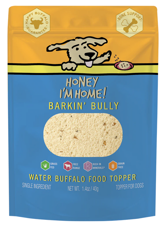 Honey I'm Home Barkin' Bully Meal Topper 1.41oz