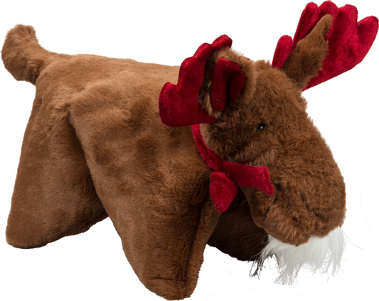 HuggleHounds Marty Moose Holiday Squooshie