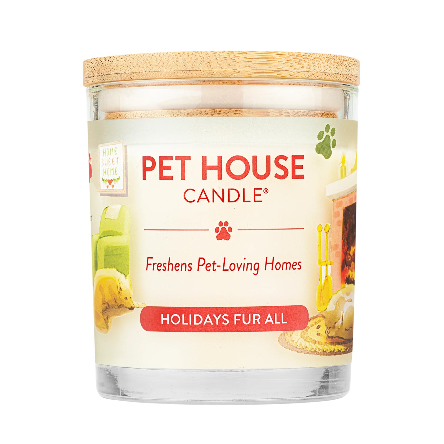 Pet House Holidays Fur All Candle 9oz