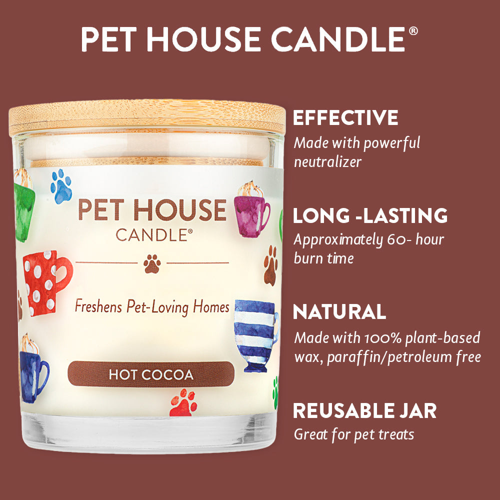 Pet House Hot Cocoa Candle