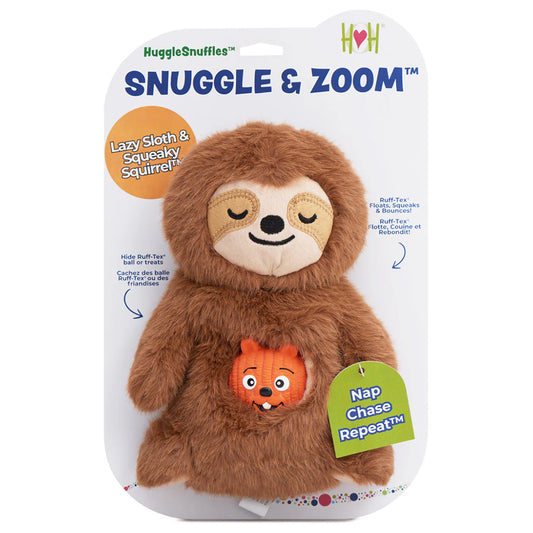 HuggleHounds HuggleSnuffles Snuggle & Zoom Enrichment Toy