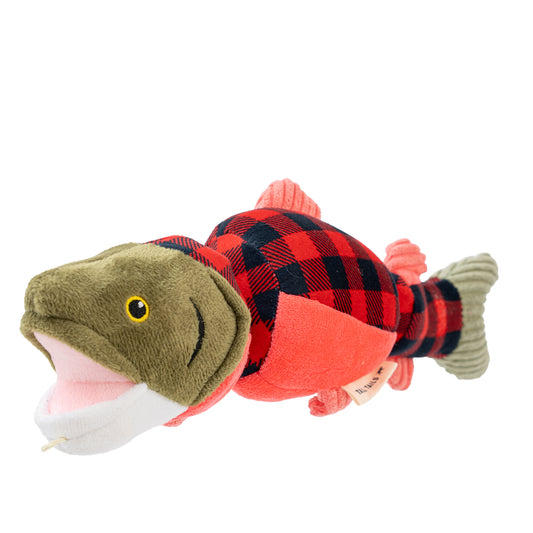 Tall Tails Shaker Plaid Salmon
