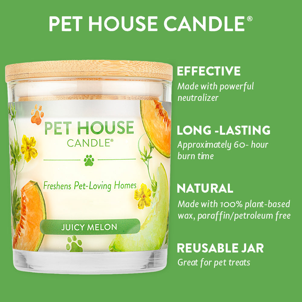 Pet House Juicy Melon Candle 9oz