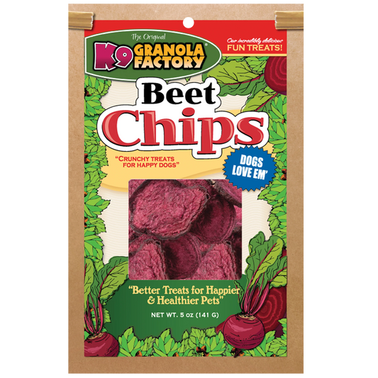 K9 Granola Factory Natural Beet Chips 5oz