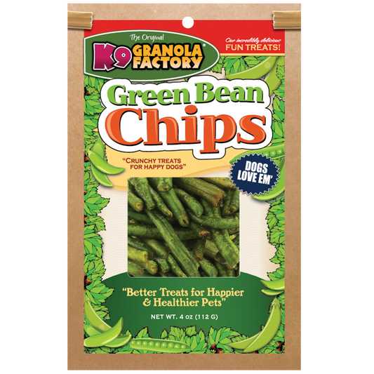 K9 Granola Green Bean Chips 4oz