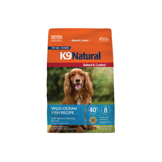 K9 Natural Baked & Coated Wild Ocean Fish Recipe