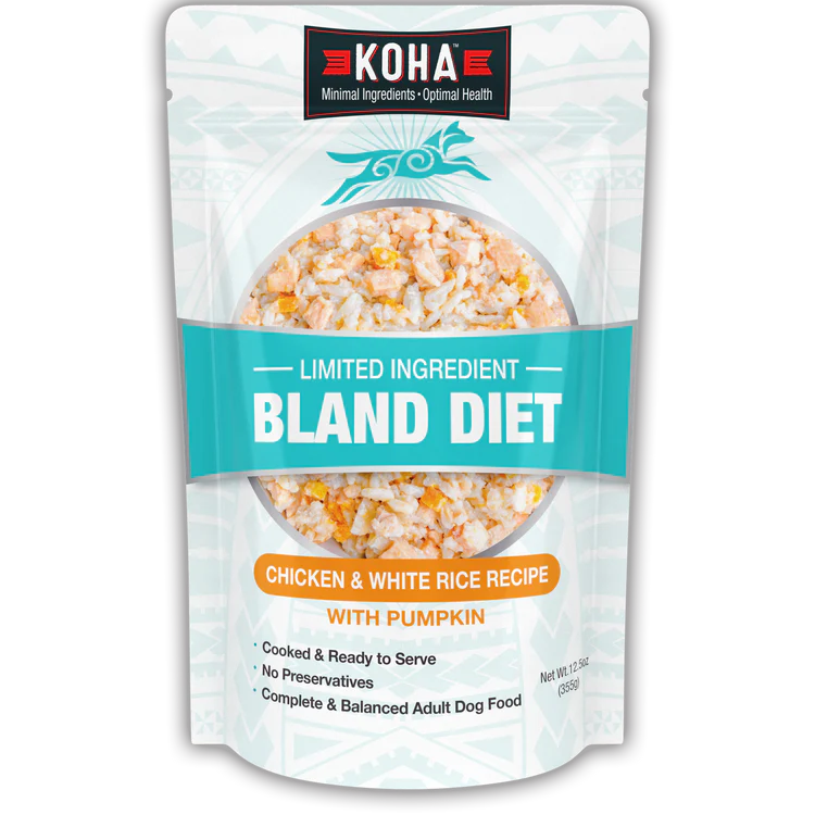 KOHA Limited Ingredient Bland Diet Chicken & White Rice Recipe for Dogs