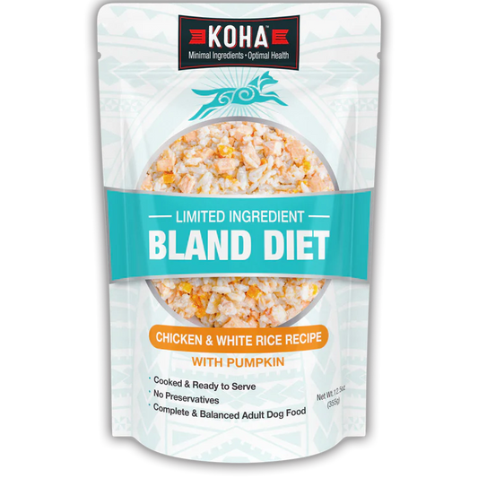 KOHA Limited Ingredient Bland Diet Chicken & White Rice Recipe for Dogs