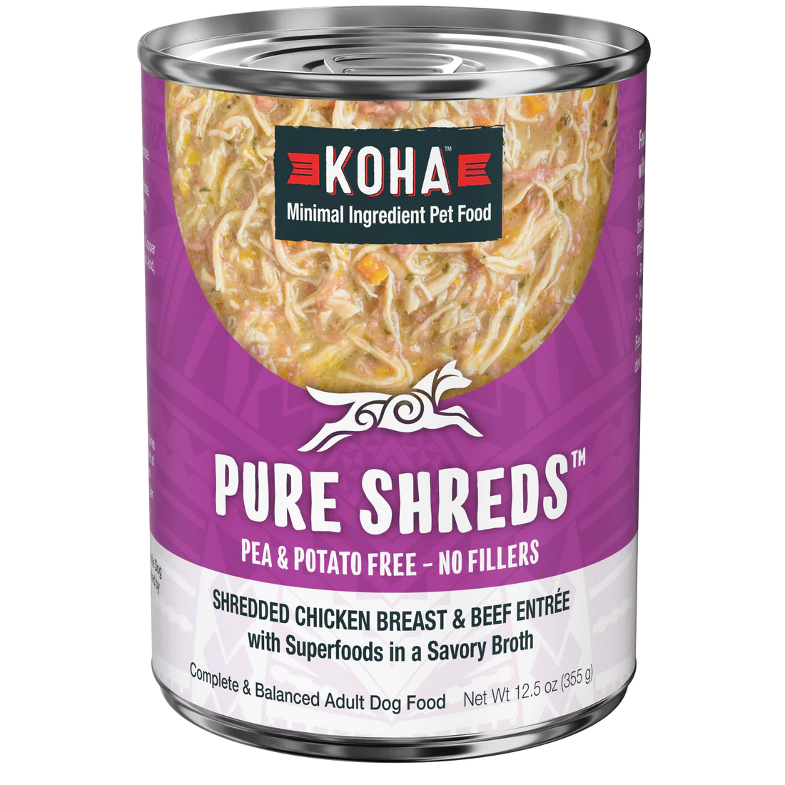 Koha Pure Shreds Chicken & Beef 12.5-oz