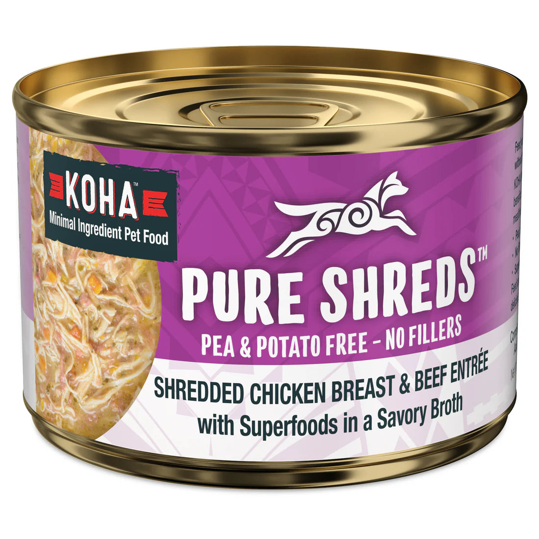 Koha Pure Shreds Chicken & Beef 5.5-oz