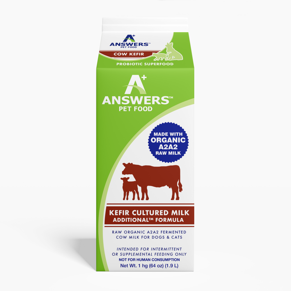 Answers Organic Raw Fermented Cows Milk Kefir