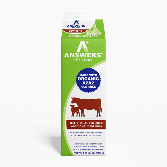 Answers Organic Raw Fermented Cows Milk Kefir