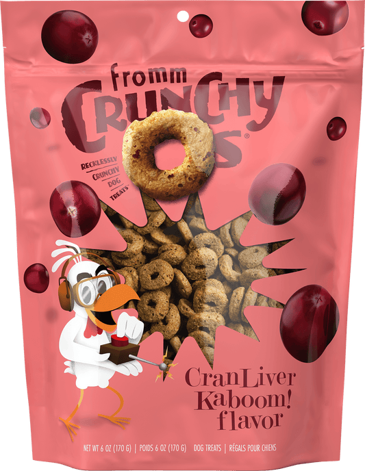 Fromm Crunchy O's CranLiver Kaboom Flavor