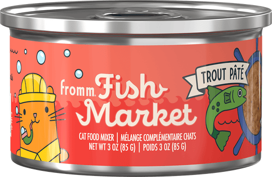Fromm Fish Market Trout Pate Food Mixer 3oz