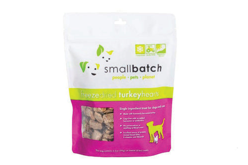 Small Batch Freeze-Dried Heart Treats 3.5oz