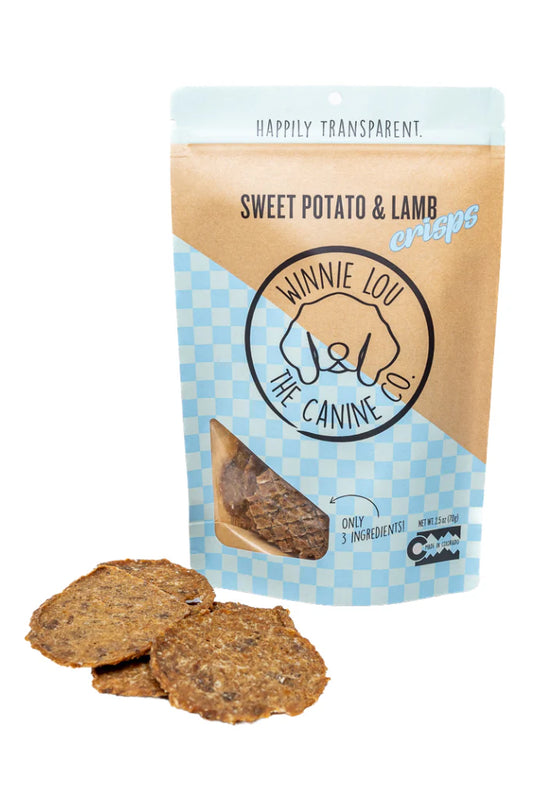 Winnie Lou Sweet Potato & Lamb Crisps 2.5oz