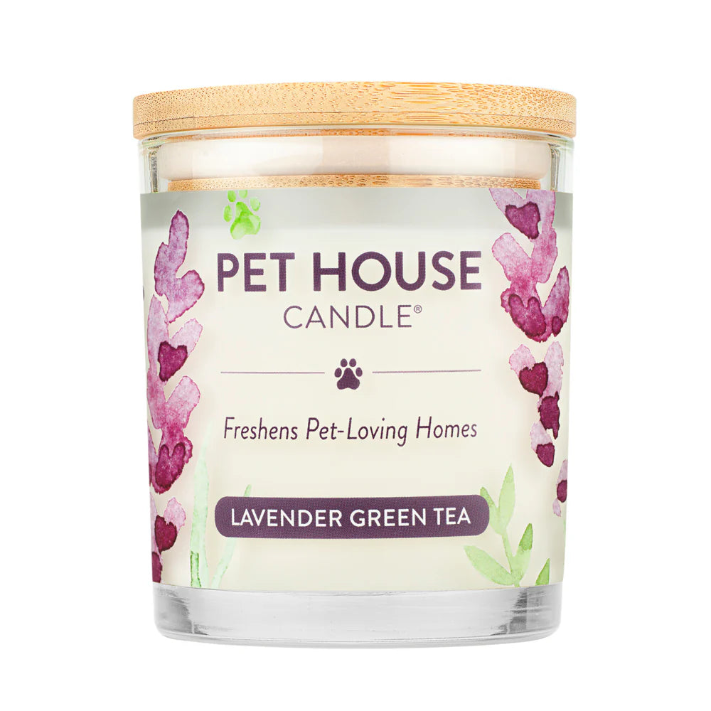 Pet House Lavender Green Tea Candle