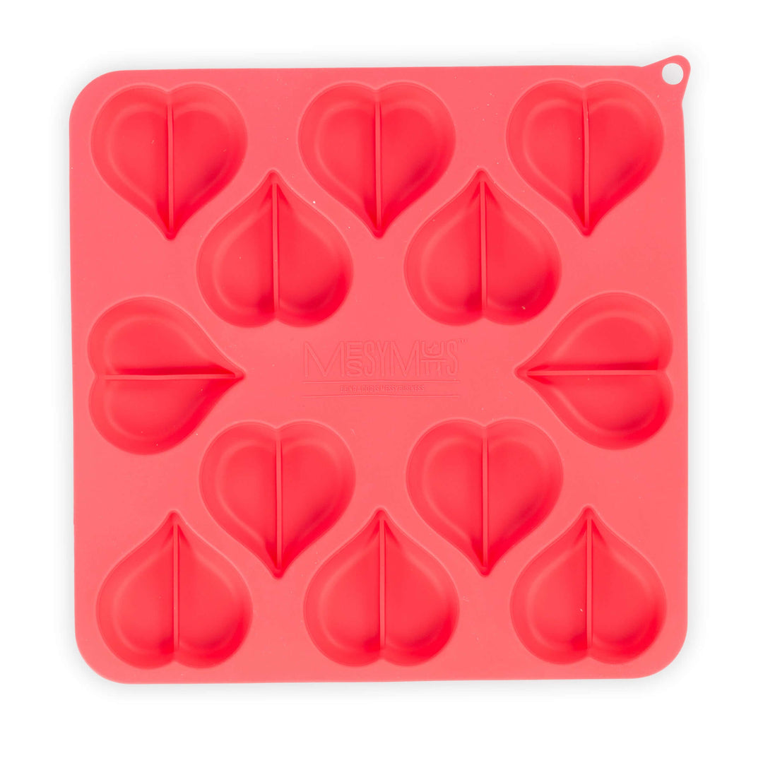 Messy Mutts Heart Shaped Dog Treat Maker Molds