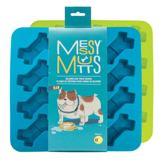 Messy Mutts Small Bones Treat Mold 2-Pack