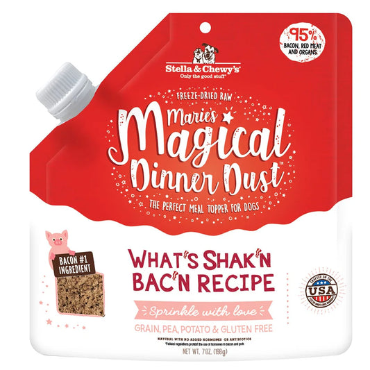 Stella & Chewy's Marie's Magical Dinner Dust What's Shak'n Bac'n 7oz