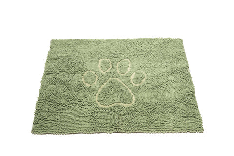 Dog Gone Smart Dirty Dog Doormat Sage Hue Large 35x26