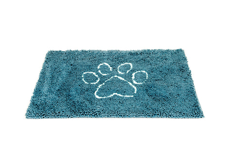 Dog Gone Smart Dirty Dog Doormat Pacific Blue Large 35x26