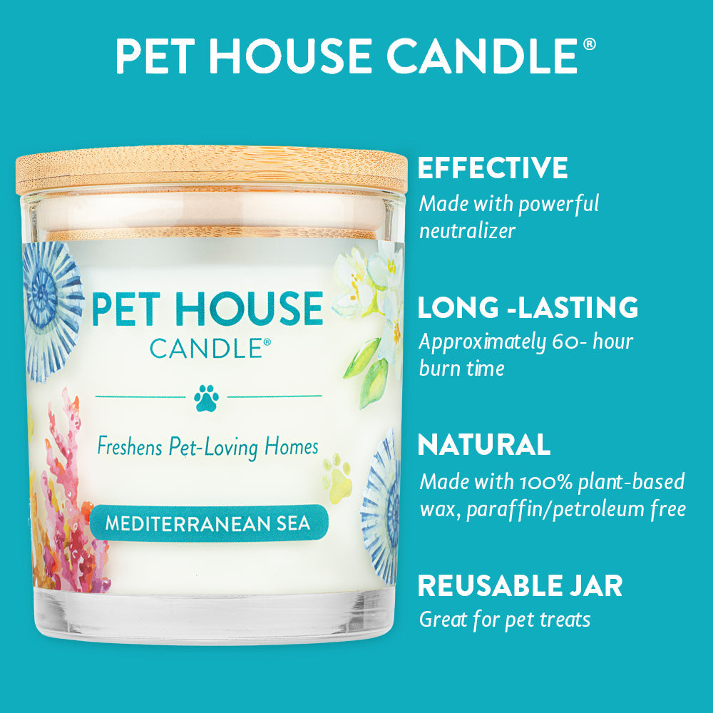 Pet House Mediterranean Sea Candle 9oz